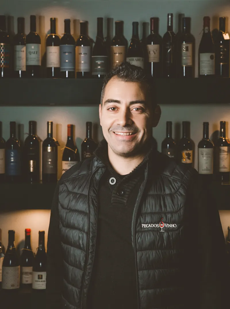 Luís, anfitrião do Pecados do Vinho